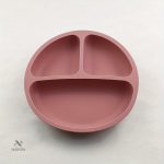 Assiette enfant anti-dérapante en silicone