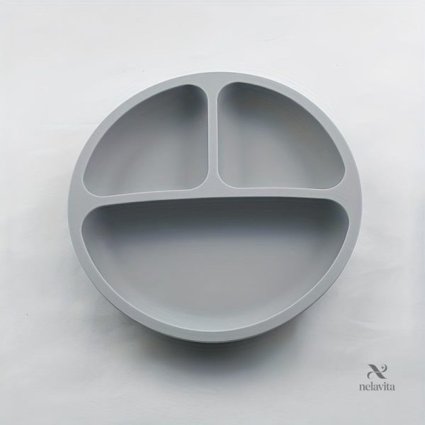 Assiette ventouse en silicone pour repas d'enfants