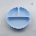 Assiette pour enfants en silicone, sans BPA