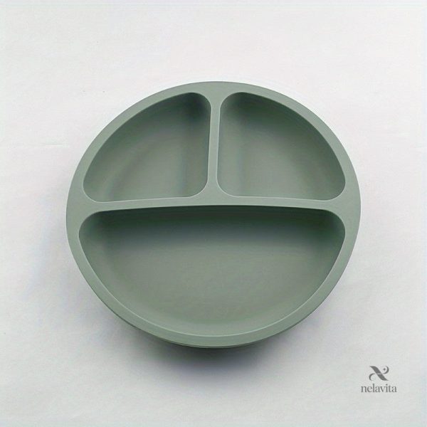 Assiette enfant avec ventouses, facile à nettoyer