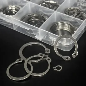Kit d'anneaux de retenue intérieurs et extérieurs en inox