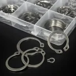 Circlips en acier inoxydable pour maintien industriel efficace