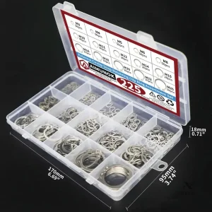 Variété de circlips pour solutions de retenue robustes et durables