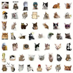 Autocollants de chats pour personnaliser votre journal décoratif