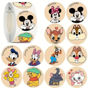 Autocollants Disney Classiques – Stickers Mickey et Minnie