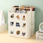 Autocollants amusants de chats en rouleau pour décoration