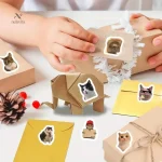 Rouleau d'autocollants de chats pour style et créativité