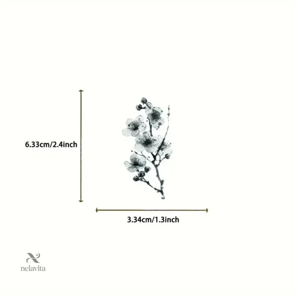 Set d'autocollants floraux pour projets créatifs