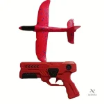 Avion Planeur en Mousse avec Lanceur Pistolet pour enfants