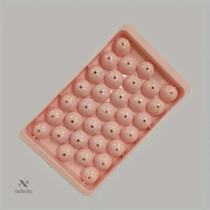 Bac à Glaçons Demi-Sphères en Silicone – Moule Grande Capacité pour Glace Ronde, Facile à Démouler
