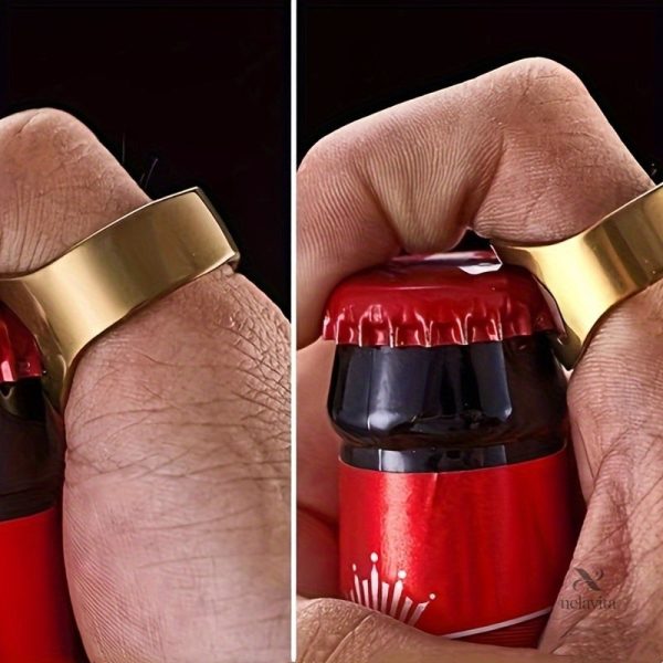 Bague décapsuleur portable pour amateurs de vin