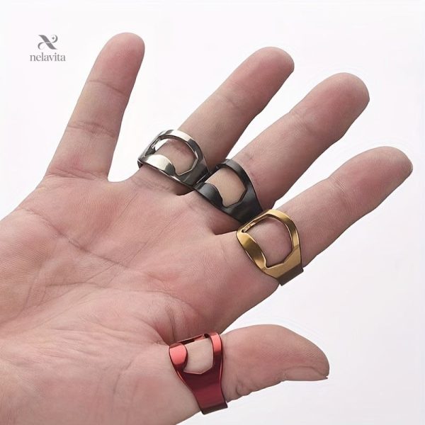 Bague décapsuleur design, idéale pour les événements
