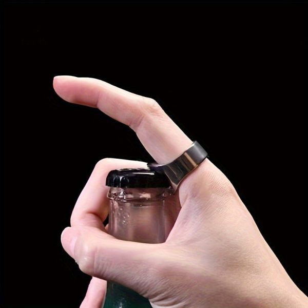 Bague fonctionnelle pour déboucher les bouteilles