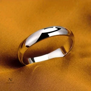 Bague Enfant en Acier Inoxydable Argenté – Bijou Élégant et Confortable
