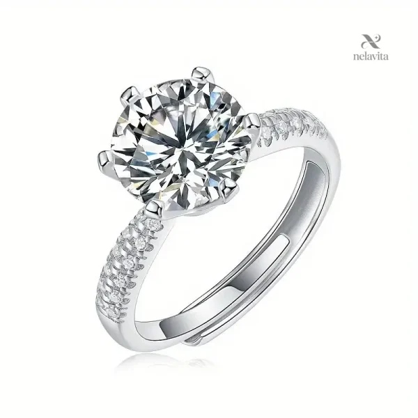 bague-femme-argent-avec-grand-zircon-scintillant-bijou-el-swls3f-1 Bague argent femme avec zircon scintillant, bijou élégant