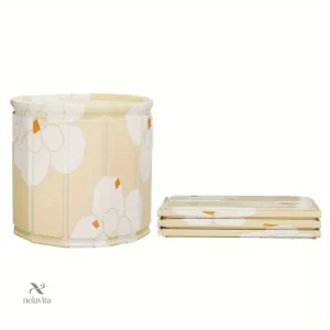 Spa à domicile avec baignoire pliable