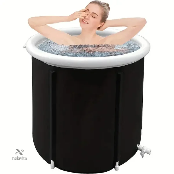 Bain de glace portable pour soulagement musculaire