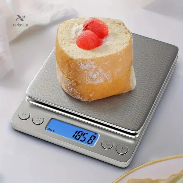 Balance électronique pour recettes et pâtisserie facile à utiliser