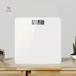Balance électronique noire avec affichage digital – Suivi précis du poids et température ambiante