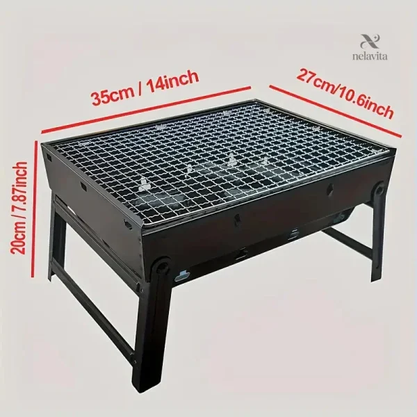 Barbecue pliable parfait pour activités en extérieur