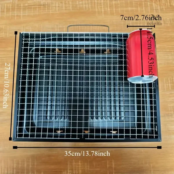 Solution idéale pour barbecue en camping et excursions
