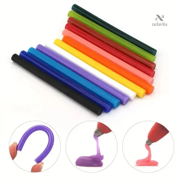 batons-de-colle-thermofusible-colores-adhesifs-haute-qual-0v8yft-1 Bâtons de colle thermofusible colorés pour pistolet à colle