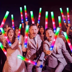 Accessoires lumineux pour mariages et célébrations extérieures