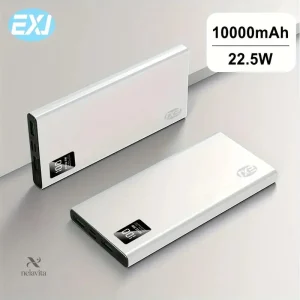 Batterie Externe Power Bank 20000mAh avec Écran LCD – Charge Rapide USB pour Smartphone et Tablette
