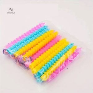 Bigoudis Spirales Sans Chaleur – Lot de 18 Curlformers pour Boucles Définies et Naturelles – Faciles à Utiliser sur Cheveux Longs ou Mi-longs