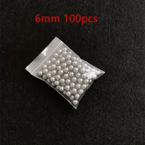 Billes en acier 6 mm - Lot de 100 pièces