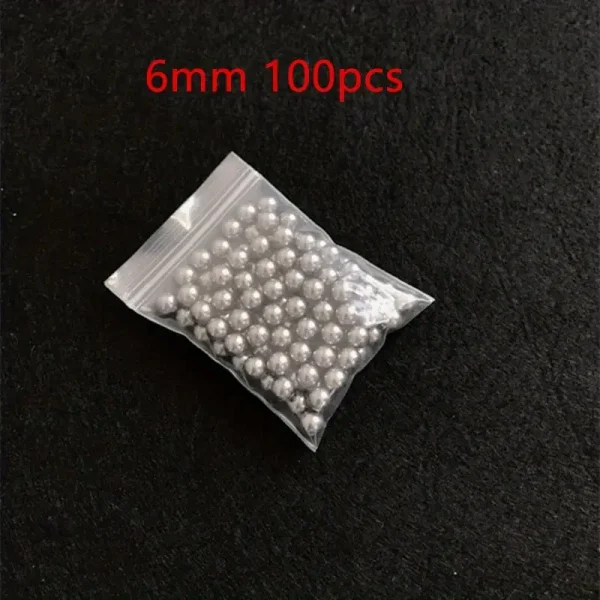 Billes en acier 6 mm - Lot de 100 pièces