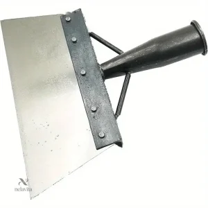 Binette de jardin en acier inoxydable, outil robuste pour le jardinage