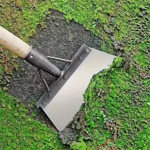 Binette large en acier inoxydable pour jardinage