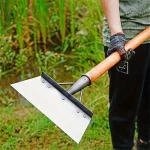 Binette en acier inoxydable, idéale pour labourer le jardin
