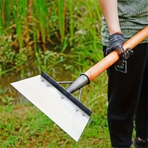Binette en acier inoxydable, idéale pour labourer le jardin