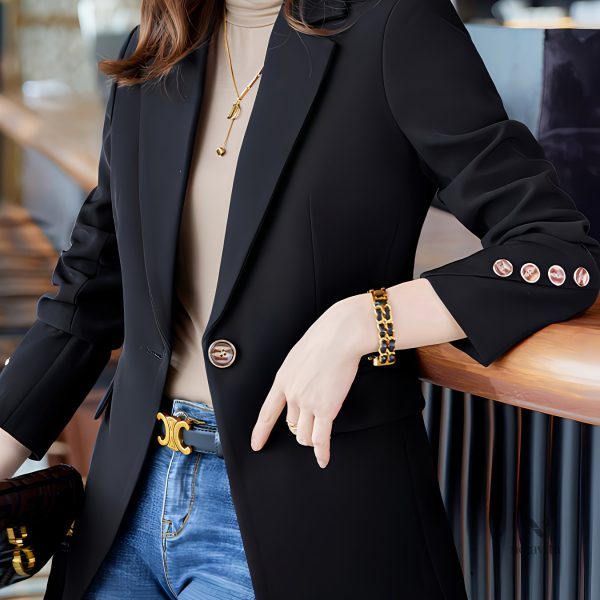 Blazer polyvalent pour un style élégant et professionnel