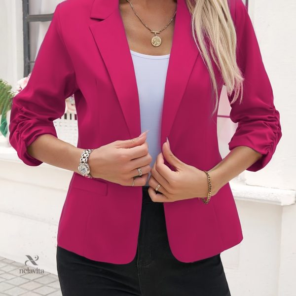 Veste femme ouverte, idéale pour le printemps