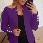 Veste ouverte, idéale pour les saisons intermédiaires