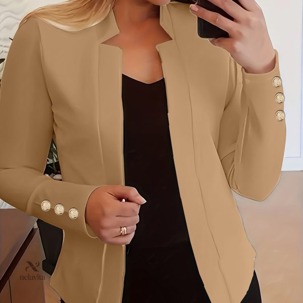 Veste ouverte élégante pour un look décontracté
