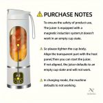 Mixeur 450ml pour boissons saines à emporter