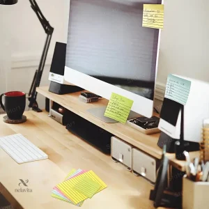 Papier autocollant amovible idéal pour études et prise de notes