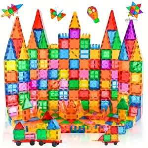 Blocs de construction magnétiques colorés pour créations 3D
