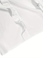 Blouse décontractée à volants