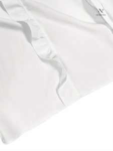 Blouse décontractée à volants