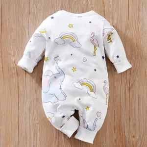 Body Bébé en Coton à Manches Longues – Grenouillère Grise Motif Koala Mignon