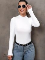Body Col Montant Femme Élégant et Pratique