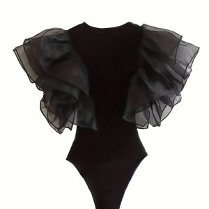 Body sexy en tulle pour un look tendance