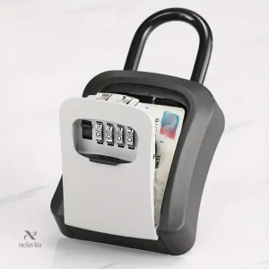 Boîte à Clés Sécurisée avec Code – Coffre-Fort Extérieur pour Clés et Petits Objets
