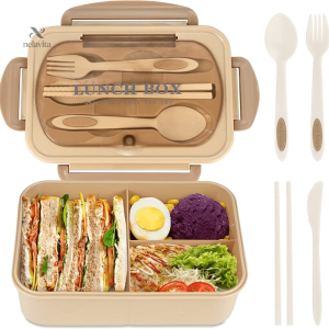 Boîte étanche idéale pour la cuisine, couverts inclus