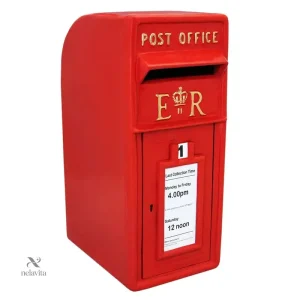Boîte postale style britannique avec fermeture sécurisée